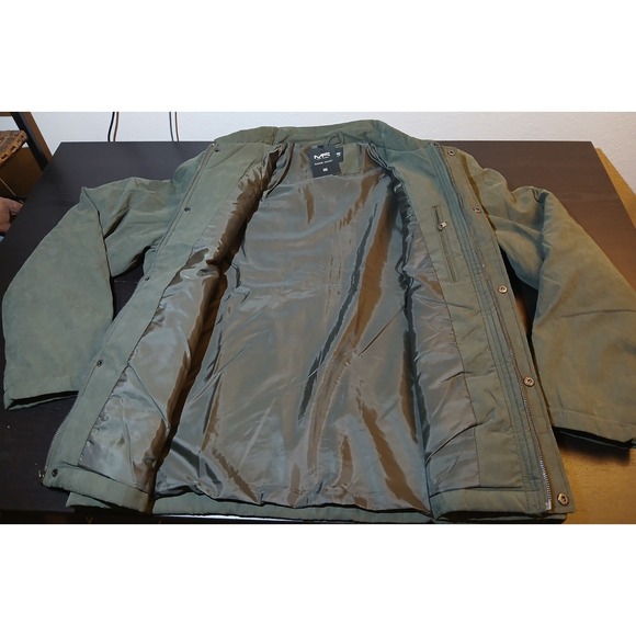 Mack Russo Men's Light Weight Warm Jacket Size XXL - New Sealed Tags Green #382C - Picture 5 of 7